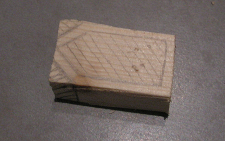 Form des Holzschiffes